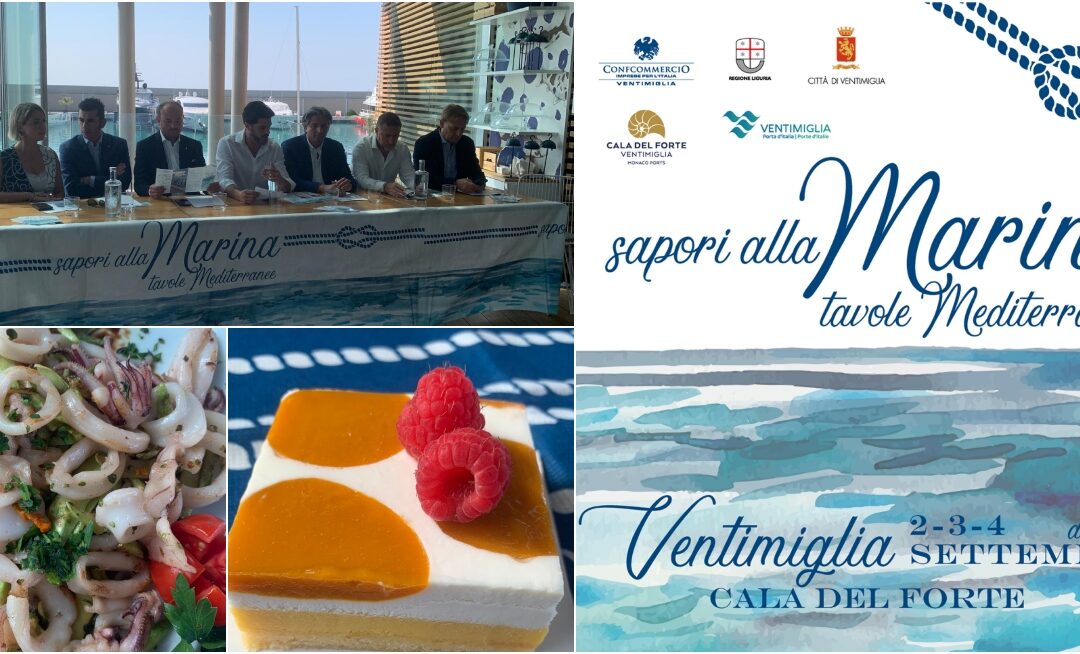 Ventimiglia: tutto pronto per ‘Sapori alla Marina’. Appuntamento da lunedì 2 settembre a Cala del Forte