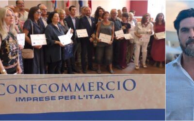 Ventimiglia: celebrate le botteghe storiche, premiate 18 attività associate a Confcommercio