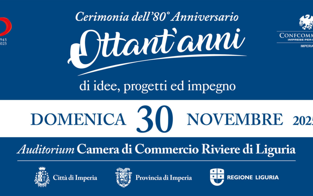Cerimonia dell’80° Anniversario