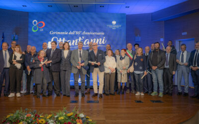La premiazione dei soci per ciascuna zona della Provincia: ecco alcuni degli scatti dell’evento 80° Anniversario Confcommercio